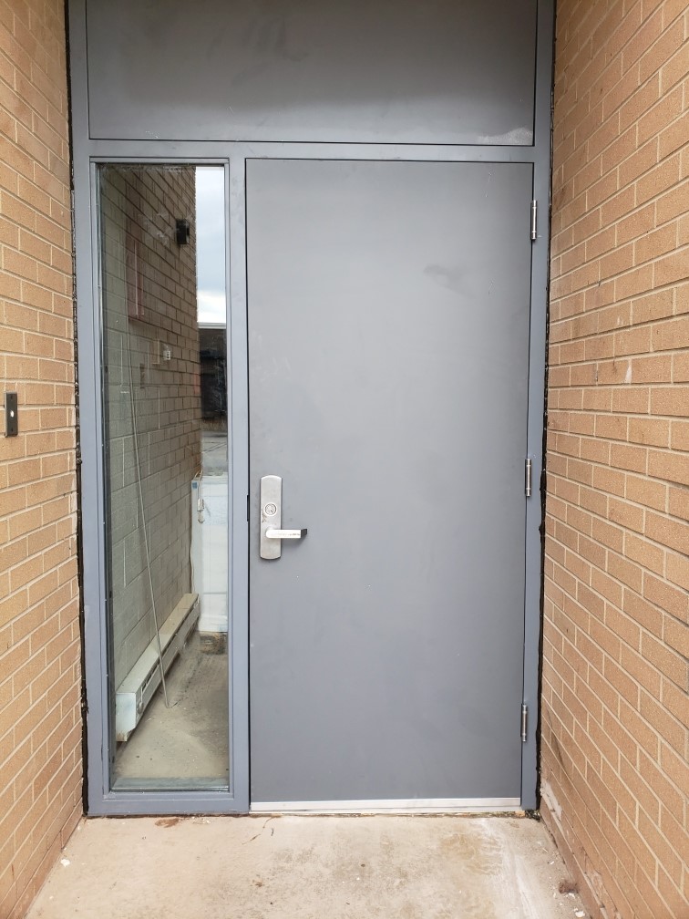 Custom Commercial Entry Door System Commercial Installation Door